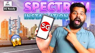 BSNL 4G amp 5G Ready TowerSpectrum Installation Full Process in 2024  BSNL 4g amp 5g upgrade kaise [upl. by Thurmond]