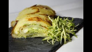 ROTOLO DI PATATE  Ripieno di zucchine e provola [upl. by Killion]