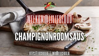 Romige champignonsaus Die maken we in 5 minuten [upl. by Sussman825]