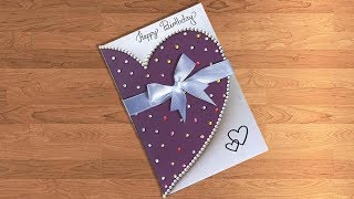 Handmade Birthday card Pop up card [upl. by Nanis]