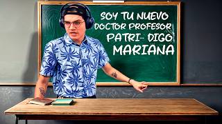 EL MARIANA SI FUERA PROFESOR 🤓☝️ [upl. by Idleman]