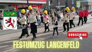 Festumzug 75 Jahre Stadt Langenfeld Parade September 2023 😃🎉 [upl. by Notsud]