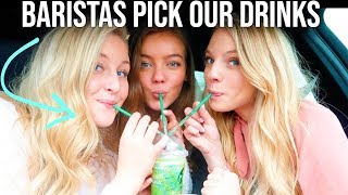 Letting Starbucks Baristas Pick Our Drinks For a Week [upl. by Had507]