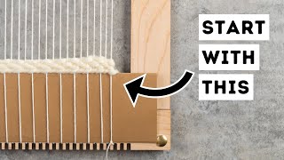 How I start EVERY weaving [upl. by Kallick]