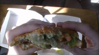 Burger King  CALIFORNIA WHOPPER Fast Food Review [upl. by Ahseekat]