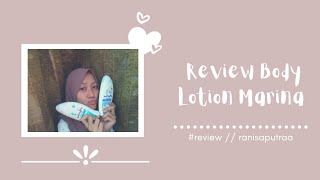 REVIEW BODY LOTION MARINA  BODYCARE  ranisaputraa [upl. by Charbonnier692]