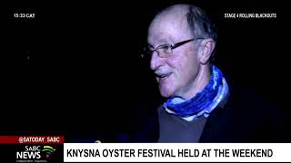 The annual Knysna Oyster festival kicks off in the Garden Route town [upl. by Gnep]