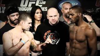 UFC 128 WeighIn Shogun vs Jones [upl. by Sena]