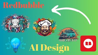 الطباعة عند الطلب  redbubble و ai design [upl. by Finbur]