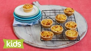 Quick Quiche Recipe with Sweetcorn Bacon amp Cheese [upl. by Atinrev]