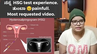 ನನ್ನ HSG test experience ತುಂಬಾ 😣painfull Most requested video Bhagurkutumbha [upl. by Ffoeg]