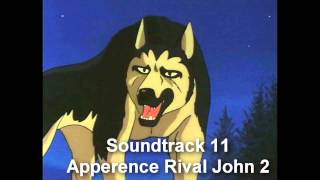 Hopeanuoli Ginga Nagareboshi Gin Silver Fang  Soundtrack 11 Apperence Rival John 2 [upl. by Lyrak]