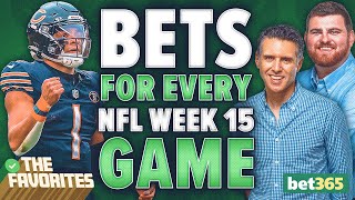 NFL Week 15 Betting Predictions amp BETS for EVERY NFL Game NFL Expert Picks  The Favorites Podcast [upl. by Mathian907]