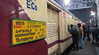 18520 LTT VSKP Exp Train Journey Pune to Visakhapatnam 15 Hour Late Train  West to East Coast [upl. by Cochrane722]