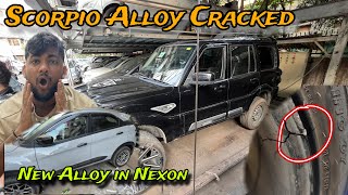 Scorpio के New Alloys Dhundne पड़ेगे 🙅‍♂️❗️ इतना तो Hum नहीं झेल सकते 🚫 Repair हो जायेगे🤒❓ [upl. by Fawne662]