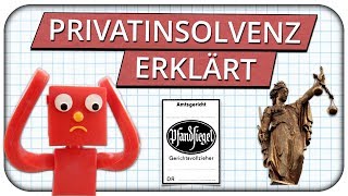 Privatinsolvenz einfach erklärt  Lohnt es sich oder Finger davon lassen [upl. by Karin]