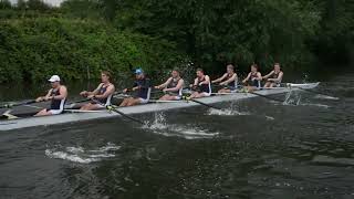 Cantabs M1 Division 1 Tuesday Cambridge Town Bumps 2023 slow motion [upl. by Krishna]