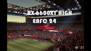 EA FC 24 AC MILAN VS INTERNAZIONALE MILAN GAMEPLAY RX 6600 XT HIGH GRAPHIC SETTING [upl. by Aborn657]