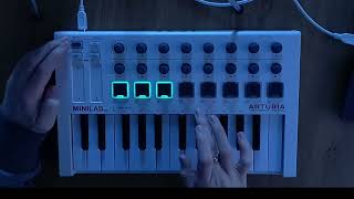 Creep  Radiohead  Arturia Minilab MK2 [upl. by Ellener]