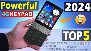 Top 5 Best 4G Keypad Phone in 2024⚡⚡ March 2024 [upl. by Lirrehs]