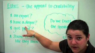 Logos Ethos and Pathos for 9th Graders [upl. by Ortrude]