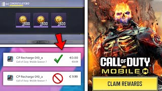 How To GET FAST 1600 FREE COD POINTS IN COD MOBILE With Google Play [upl. by Latsyek]