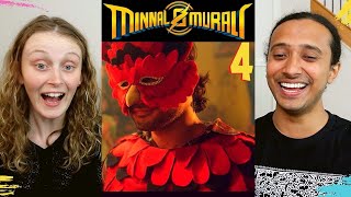 MINNAL MURALI Movie Reaction Review PART 4  Fight Scene  Tovino Thomas Basil Joseph [upl. by Ynwat699]