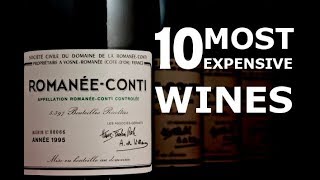 10 Most Expensive Wines in the World [upl. by Lielos]