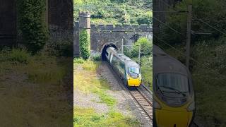 Pendolino train emerges from Linslade tunnel 040724 avantiwestcoast [upl. by Wendelina]