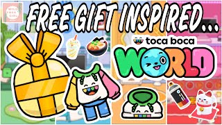 FREE GIFT INSPIRED… 💝🤩 TOCA BOCA WORLD 🌍 [upl. by Elleiand438]