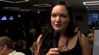 iD Dunedin Fashion week opening night  Richie Boyens interviewed [upl. by Arondell]