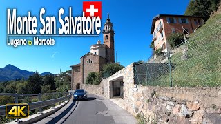 Monte San Salvatore Switzerland 🇨🇭 Driving from Lugano to Morcote [upl. by Lenny]