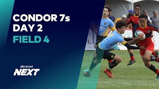 FIELD 4  DAY 2  CONDOR 7s  RUGBY SEVENS [upl. by Adarbil736]