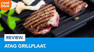 Toffe ATAG grill voor op je inductiekookplaat  Review [upl. by Airekal]