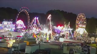 Mississippi Valley Fair overhead [upl. by Ebbie]