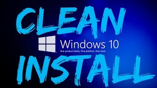 Windows 10 Pro Clean Install amp Format [upl. by Pazia]