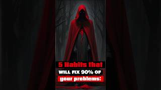 5 Habits that will fix 90 of your problems shorts manipulation psychology dark psychologia [upl. by Coumas979]