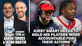 Kirby Smart and His Players Need to be Held More Accountable  AARON TORRES amp JASON MARTIN [upl. by Redla]