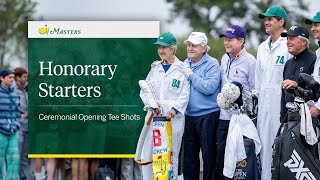 2024 Honorary Starters at the Masters [upl. by Maleeny]