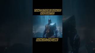 Thanos Attack At Avengers Headquarters shorts ytshorts shortsfeed marvel avengers movieclips [upl. by Brad268]