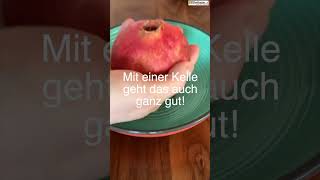 Granatapfel entkernen I Foodhack [upl. by Atinor845]