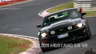 Nordschleife Touristenfahrten 27032011 Mustang [upl. by Elwaine]