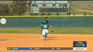 Cuesta baseball earns series split with Riverside 82 [upl. by Salb]