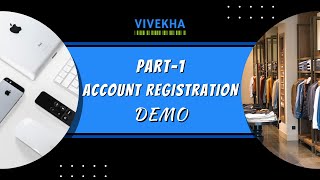 VIVEKHA  New Ecommerce Marketplace  Account Registration Demo [upl. by Otrevire825]