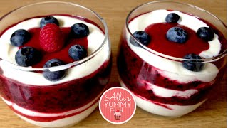 Quick and Healthy Cottage Cheese Dessert Recipe  Творожноягодный десерт [upl. by Zellner]