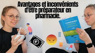 PREPARATEURPREPARATRICE EN PHARMARCIE  avantages et inconvénients du métier [upl. by Gorlin]