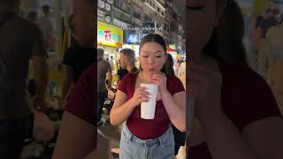 Everything I ate at Raohe Night Market in Taiwan 🌭🔥 [upl. by Moberg735]