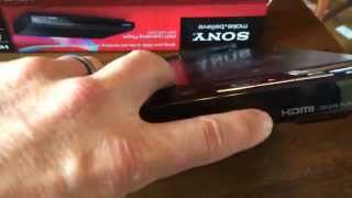 Sony DVD DVPSR510H HDMI Unboxing [upl. by Kauffmann]