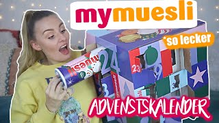 SO LECKER 😋 Der beste FRÜHSTÜCK amp SNACK ADVENTSKALENDER 2023 MyMüsli Unboxing 🥣 [upl. by Kokaras]