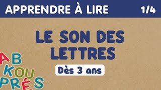 Donner le son des lettres 14  Apprendre à lire en maternelle [upl. by Erena]